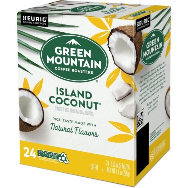 Green Mountain Coffee Roasters® K-Cup Island Coconut Coffee - Image 3