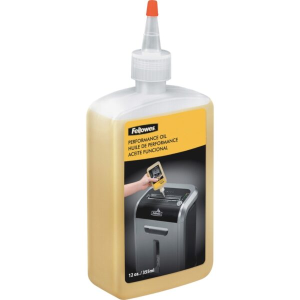 Fellowes Powershred® Shredder Oil - 12 Oz. Bottle - Image 2