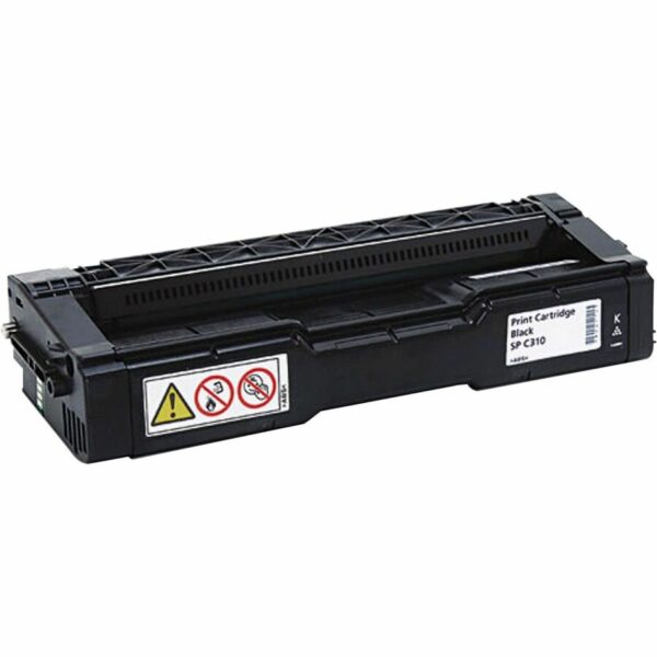 Ricoh Type SP C310HA Original High Yield Laser Toner Cartridge - Black - 1 Each