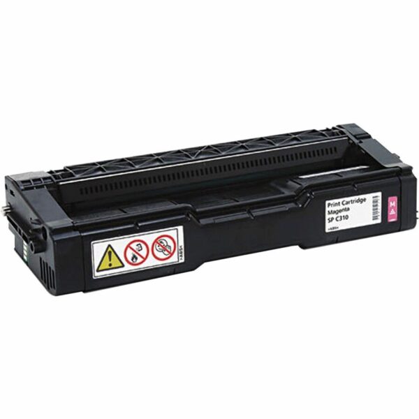 Ricoh Type SP C310HA Original High Yield Laser Toner Cartridge - Magenta - 1 Each