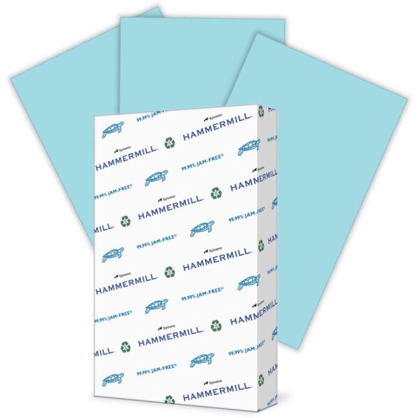 Hammermill Colors Recycled Copy Paper - Blue