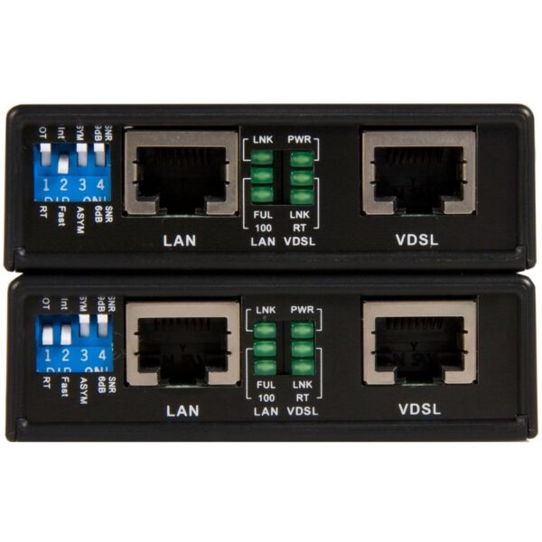 StarTech.com 10/100 VDSL2 Ethernet Extender Kit over Single Pair Wire 1km - Image 2