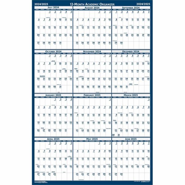 House of Doolittle Academic July-June Wall Calendar