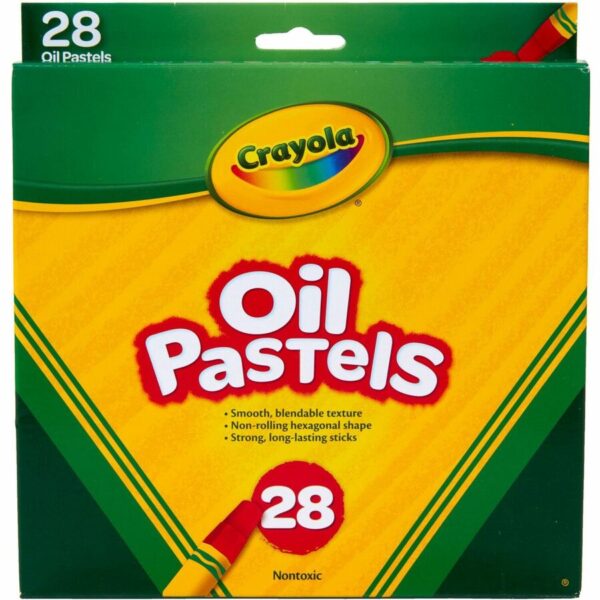 Crayola Jumbo 28 Oil Pastels - Image 6