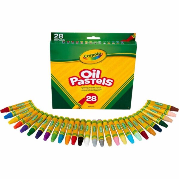 Crayola Jumbo 28 Oil Pastels