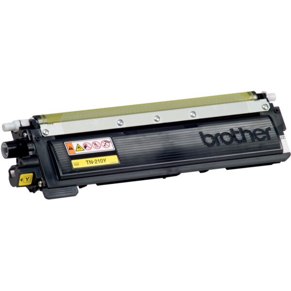 Brother TN-210Y Original Laser Toner Cartridge - Yellow - 1 Each - Image 2