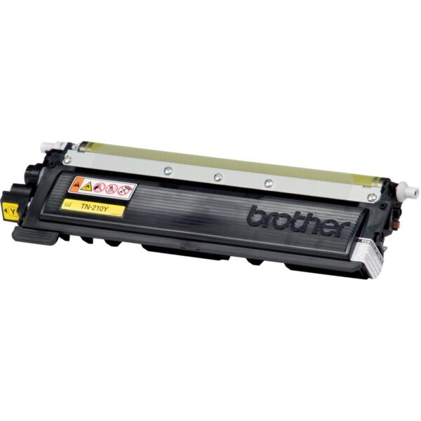 Brother TN-210Y Original Laser Toner Cartridge - Yellow - 1 Each