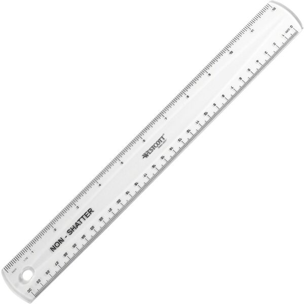 Westcott 12" Shatterproof Ruler