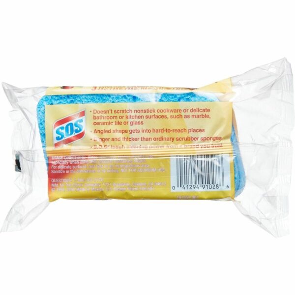 S.O.S All-Surface Scrubber Sponge - Image 4