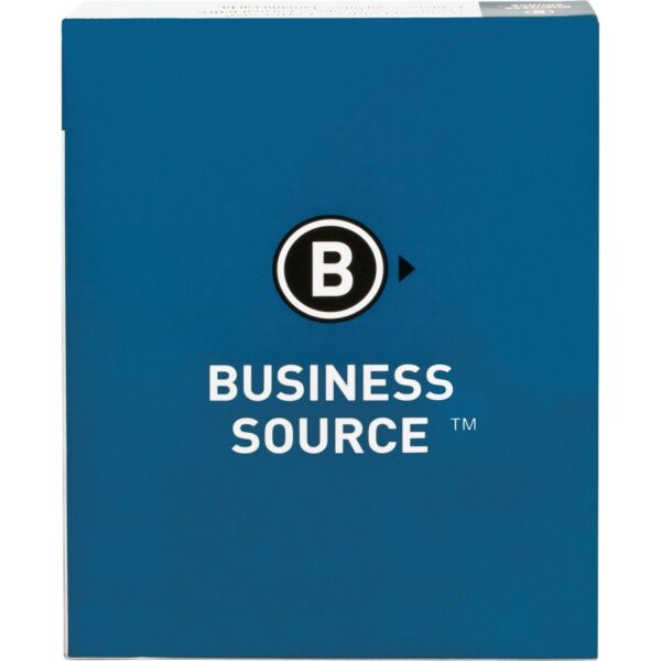 Business Source 1/5 Tab Cut Letter Recycled Hanging Folder - Image 2