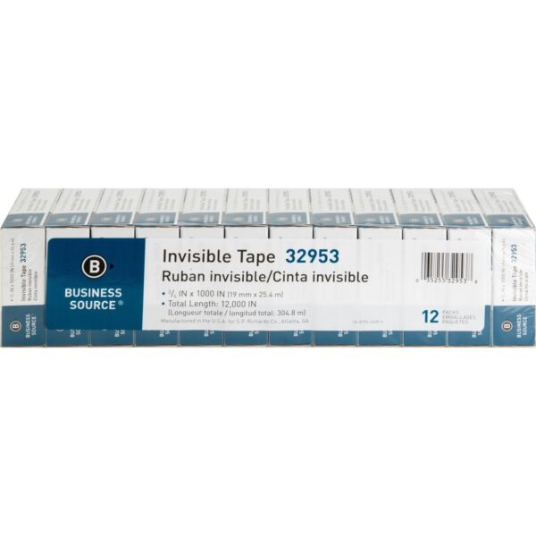 Business Source Premium Invisible Tape Value Pack - Image 4