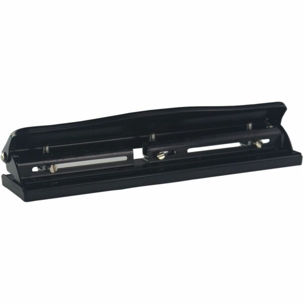 Business Source 3-Hole Adjustable Paper Punch - Image 3