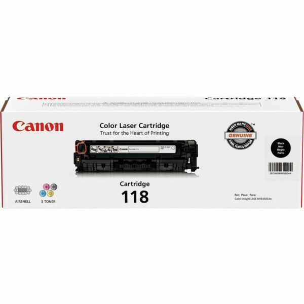 Canon Original Laser Toner Cartridge - Black - 1 Each