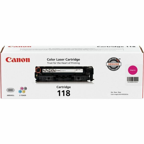 Canon Original Laser Toner Cartridge - Magenta - 1 Each