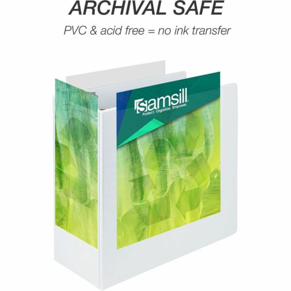 Samsill Earth's Choice Plant-based Durable View Binder - Image 3