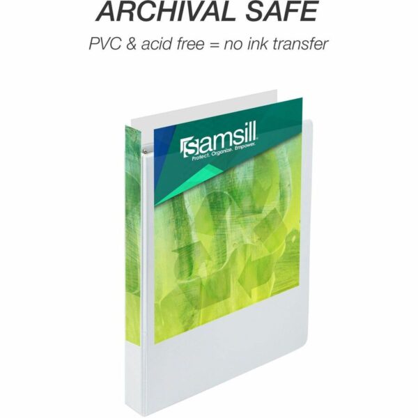 Samsill Earth's Choice Plant-based Durable View Binder - Image 3