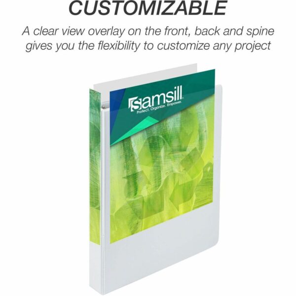 Samsill Earth's Choice Plant-based Durable View Binder - Image 4