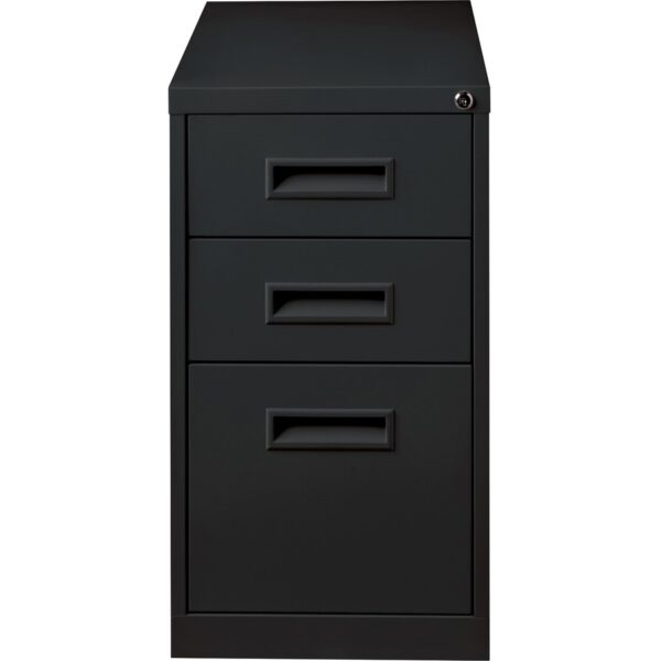 Lorell 22" Box/Box/File Mobile File Cabinet with Recessed Pull - Image 3