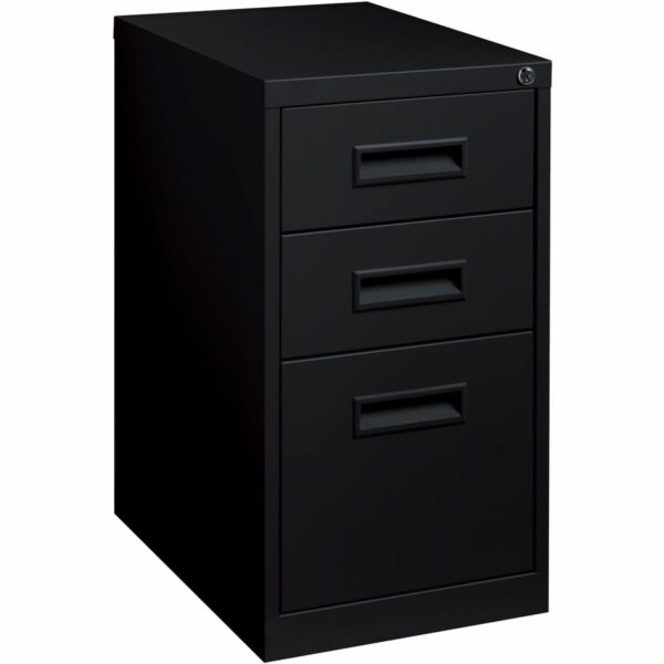 Lorell 22" Box/Box/File Mobile File Cabinet with Recessed Pull