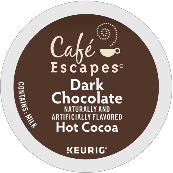 Café Escapes® K-Cup Dark Chocolate Hot Cocoa