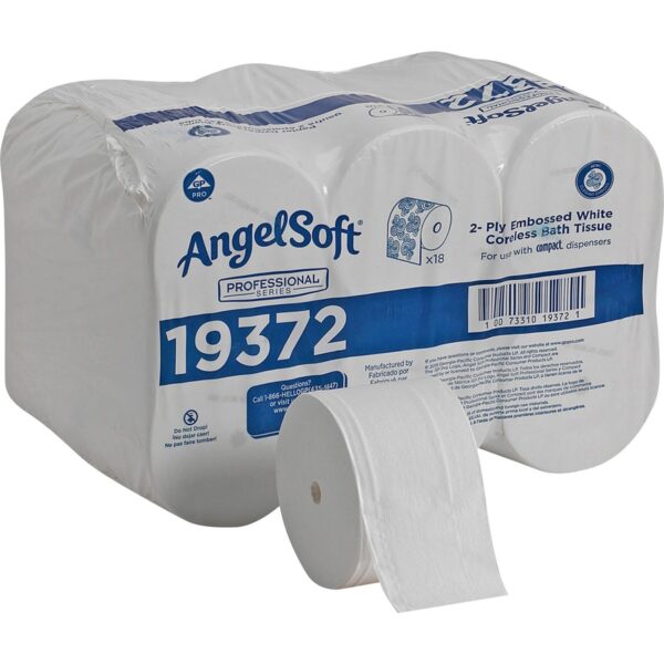 Angel Soft Professional Series Premium Embossed Coreless Toilet Paper