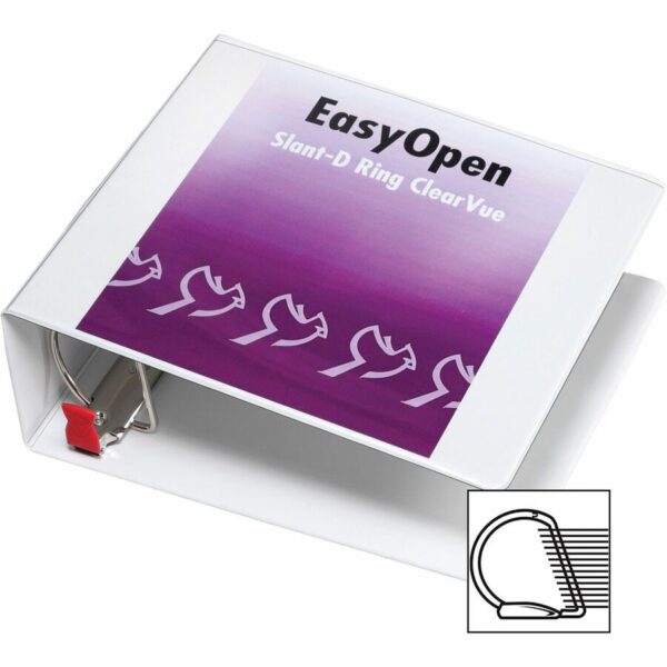 Cardinal EasyOpen Clearvue Slant D-Ring Binders - Image 2