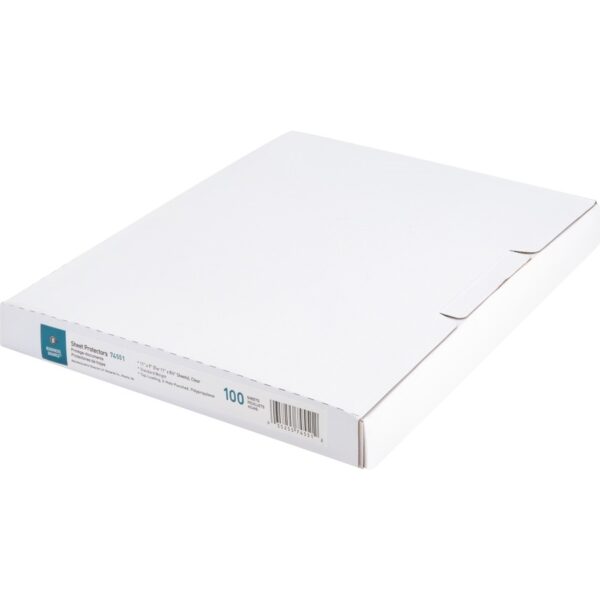 Business Source Top-Loading Poly Sheet Protectors - Image 2