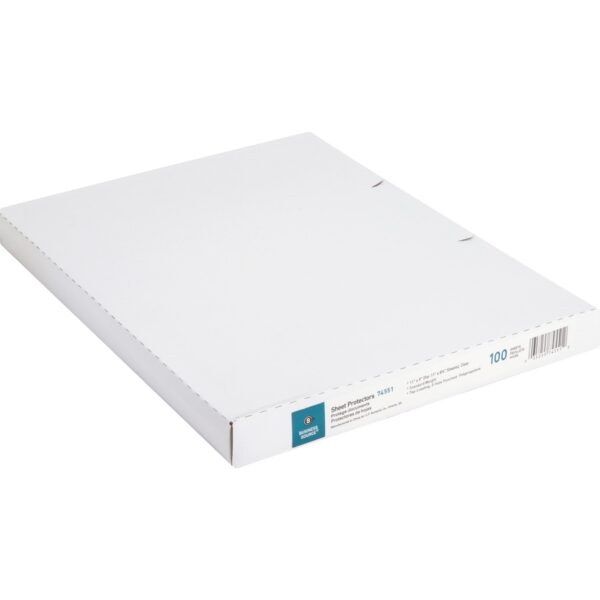 Business Source Top-Loading Poly Sheet Protectors - Image 3