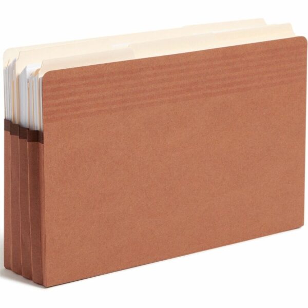 Smead Easy Grip Straight Tab Cut Legal Recycled File Pocket - Image 3