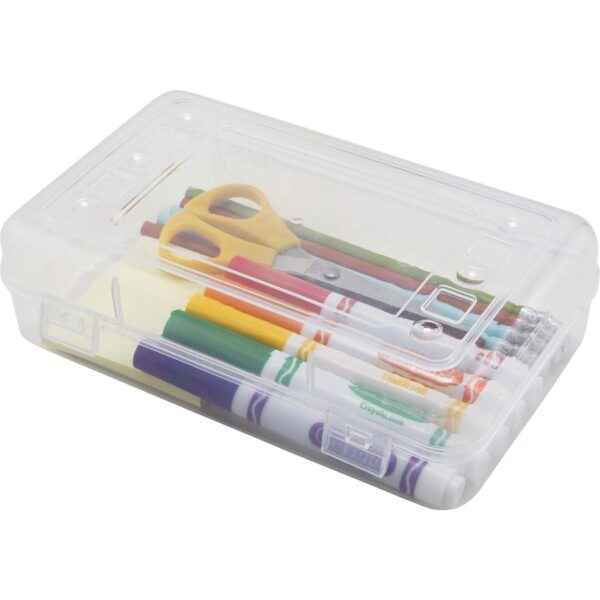 Gem Office Products Clear Pencil Box - Image 3