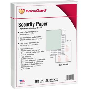 A security paper is shown in this picture.