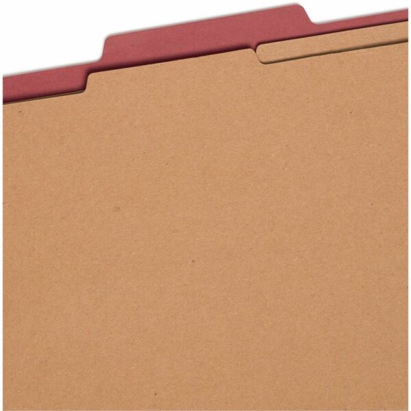 Smead 2/5 Tab Cut Legal Recycled Classification Folder - Image 2