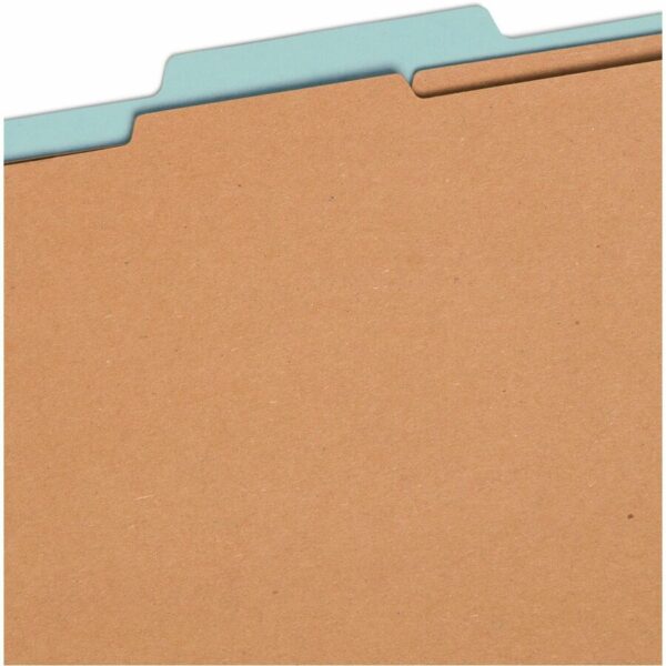 Smead 2/5 Tab Cut Legal Recycled Classification Folder - Image 2