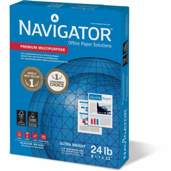 Navigator Premium Multipurpose Trusted Performance Paper - Extra Opacity - Bright White - Image 2