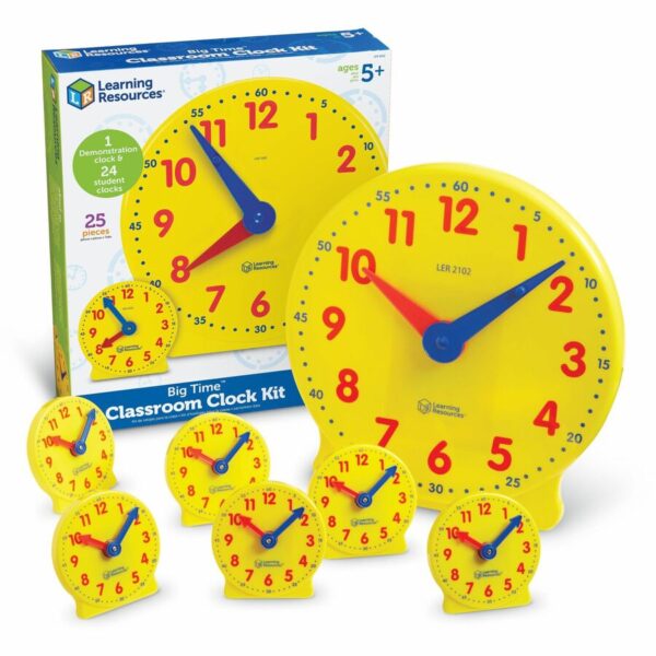 Learning Resources Classroom Clock Kit