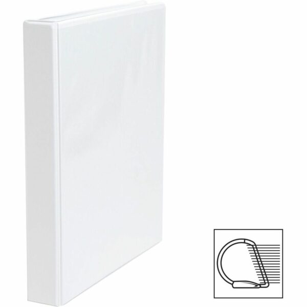 Business Source Basic D-Ring View Binder - Image 3