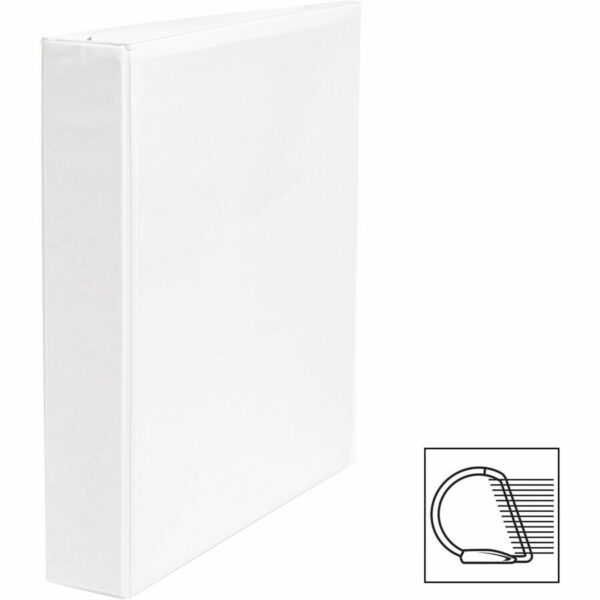 Business Source Basic D-Ring View Binder - Image 3