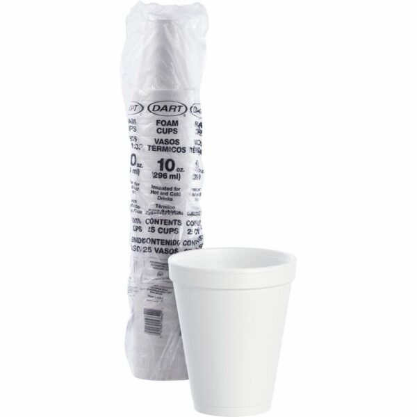 Dart 10 oz Insulated Foam Cups