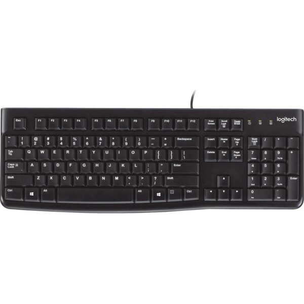 Logitech K120 Plug-and-Play USB Keyboard - Image 3