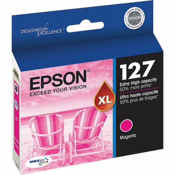 Epson DURABrite T127320-S Original Inkjet Ink Cartridge - Magenta - 1 Each