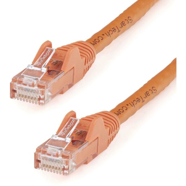 StarTech.com 15 ft Orange Snagless Cat6 UTP Patch Cable