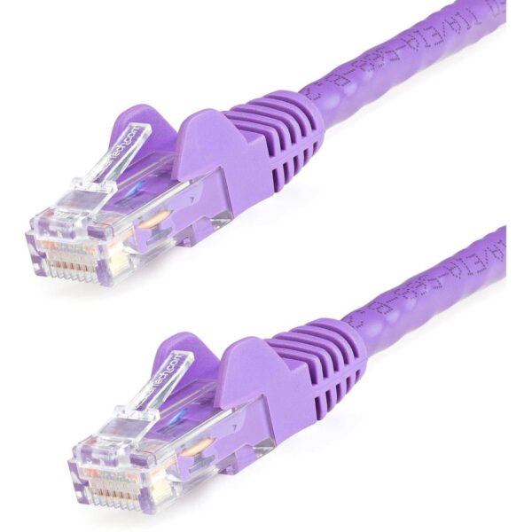 StarTech.com 25 ft Purple Snagless Cat6 UTP Patch Cable