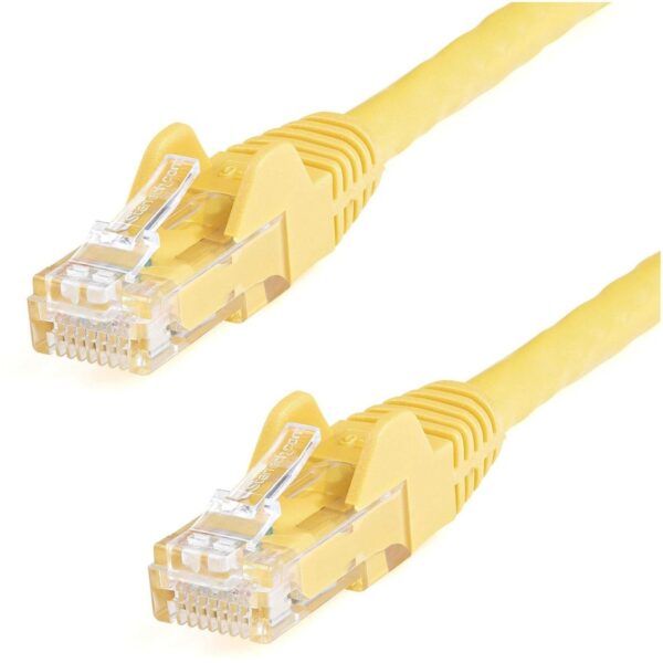 StarTech.com 25 ft Yellow Snagless Cat6 UTP Patch Cable