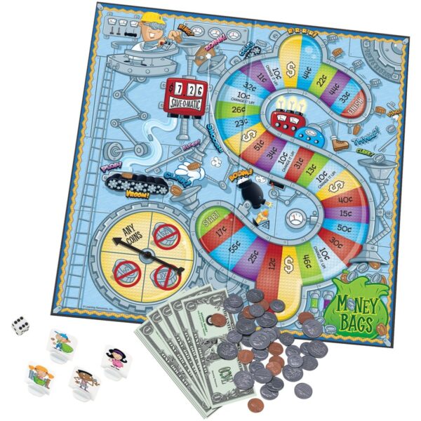 Learning Resources Money Bags Coin Value Game