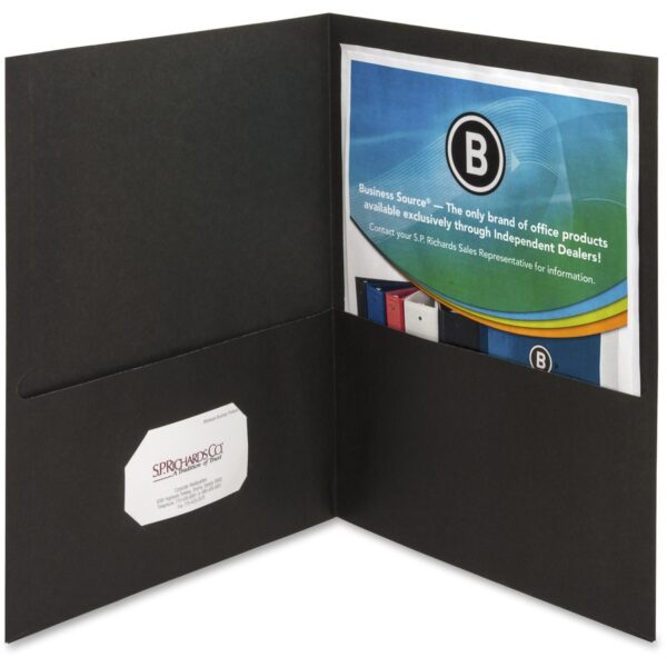 Business Source Letter Recycled Pocket Folder