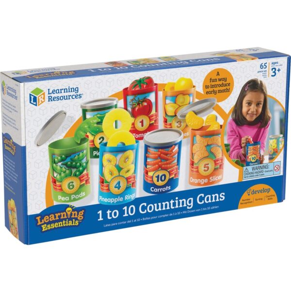 Learning Resources 1-10 Counting Cans Set - Image 3