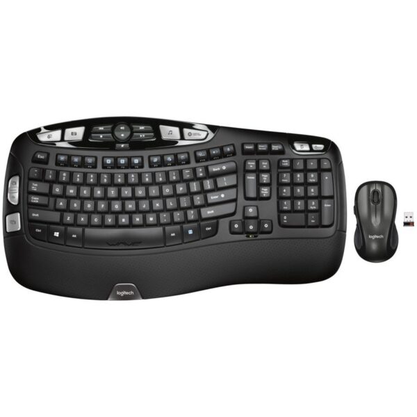 Logitech MK550 Wireless Ergonomic Wave Keyboard/Mouse Combo