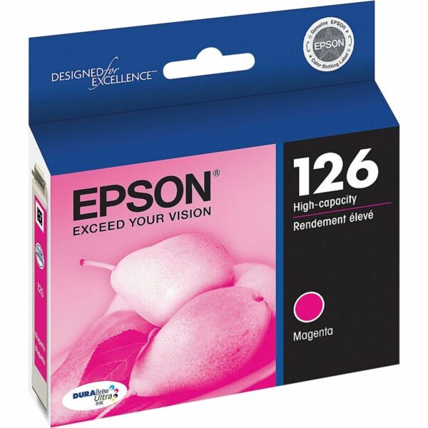 Epson DURABrite 126 Original Inkjet Ink Cartridge - Magenta - 1 Each