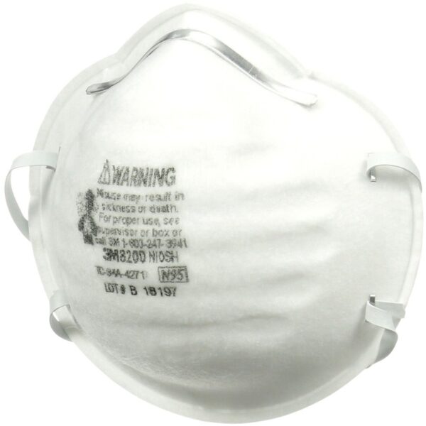 3M N95 Particulate Respirator 8200 Mask - Image 2