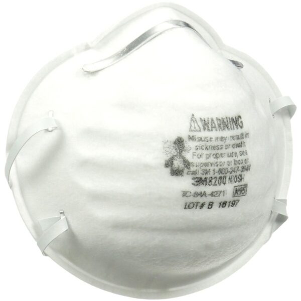 3M N95 Particulate Respirator 8200 Mask - Image 3